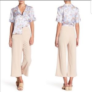 Good Luck Gem Wide Leg Ankle Pants
